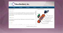 Desktop Screenshot of glucosentient.com